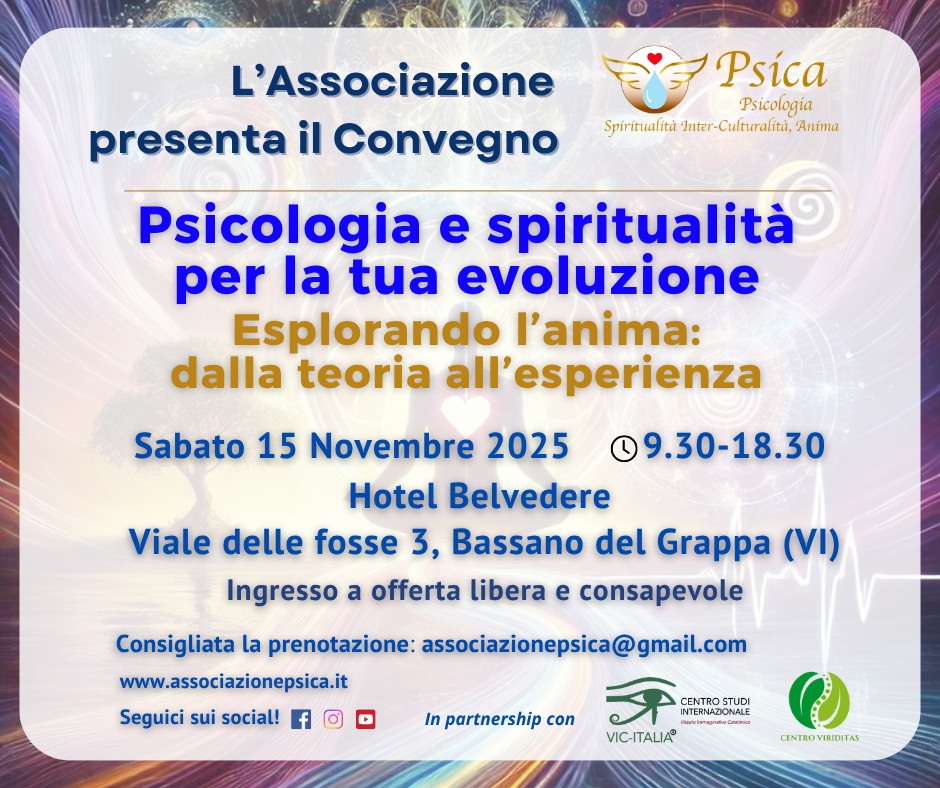 Convegno PSICA a Bassano del Grappa (VI) il 15 novembre 2025